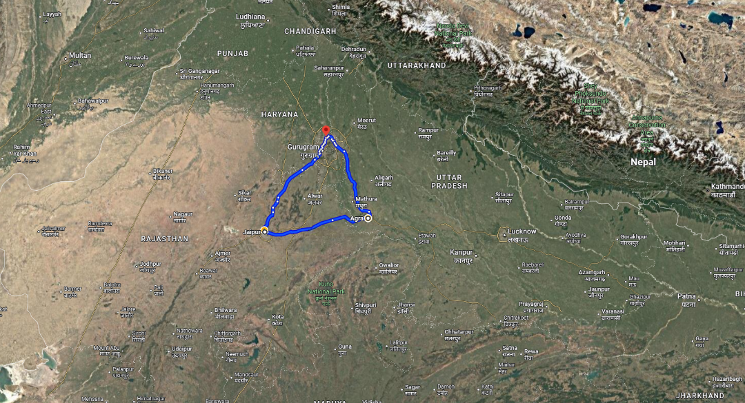 Tour Map