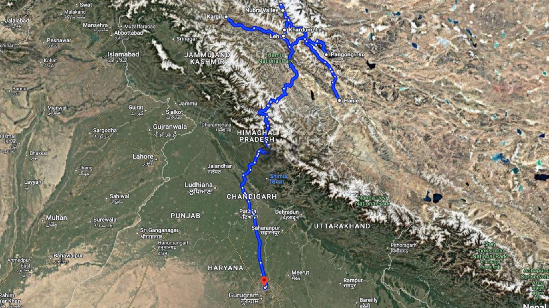 Tour Map