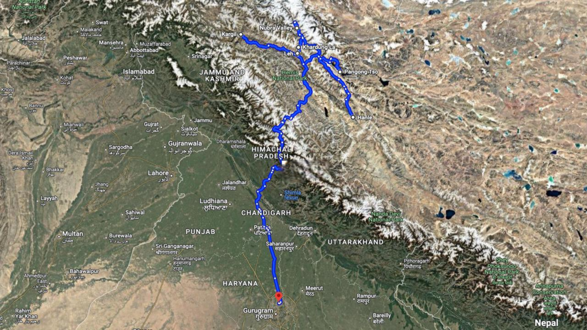 Tour Map
