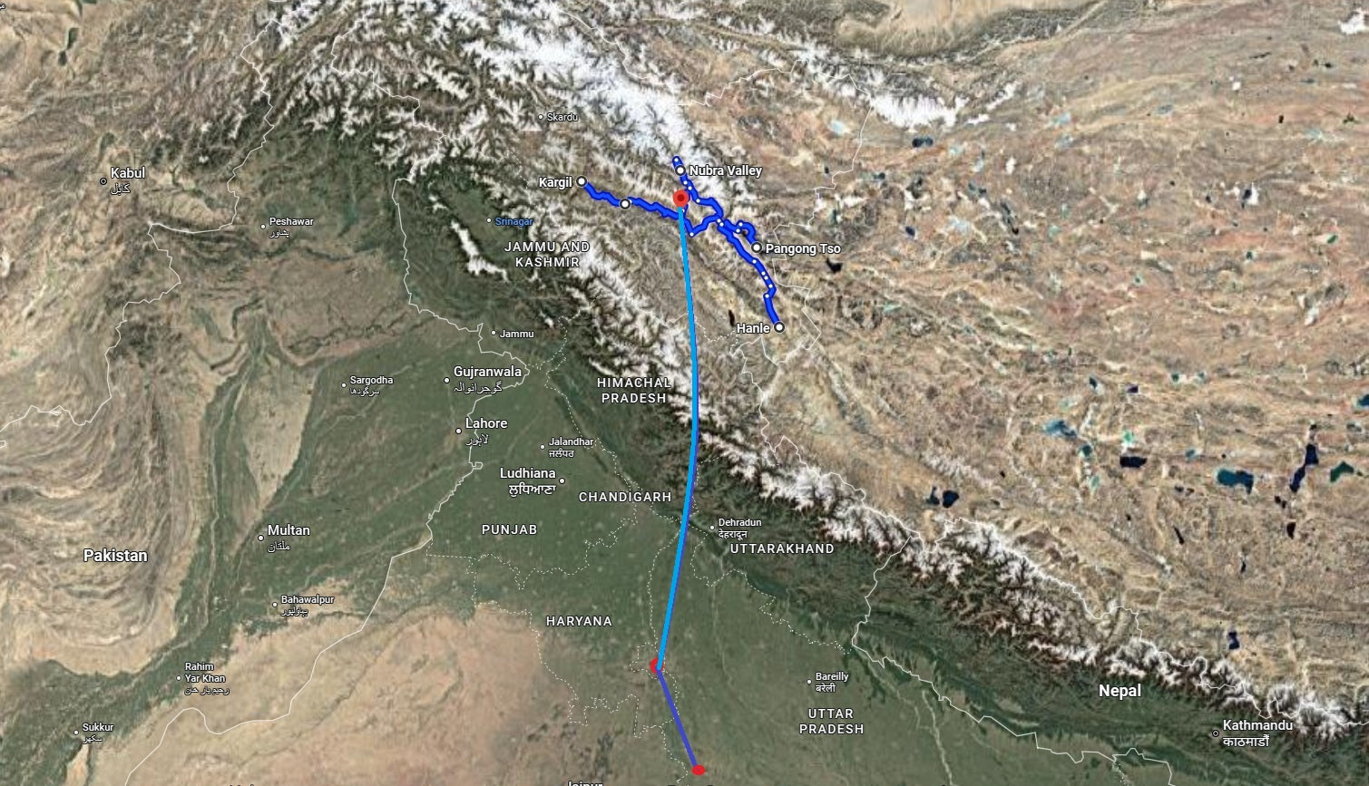 Tour Map