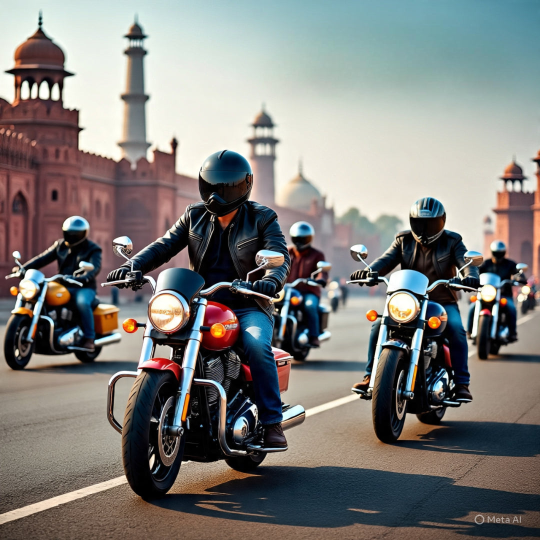 Delhi to Agra Motorbike Trip Delhi to Agra Motorcycle Tour