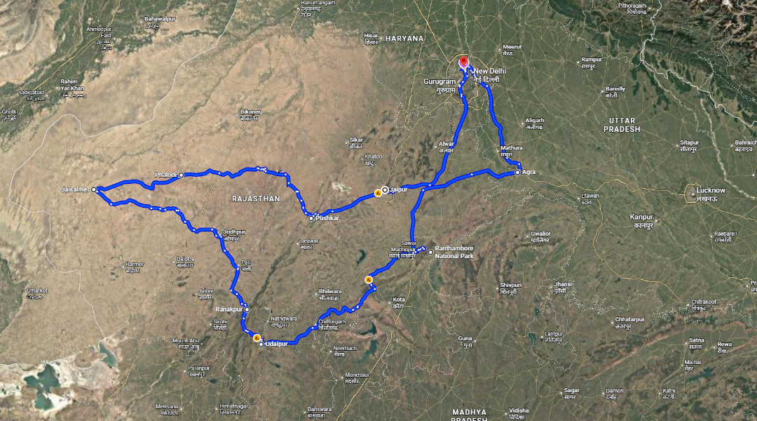Tour Map