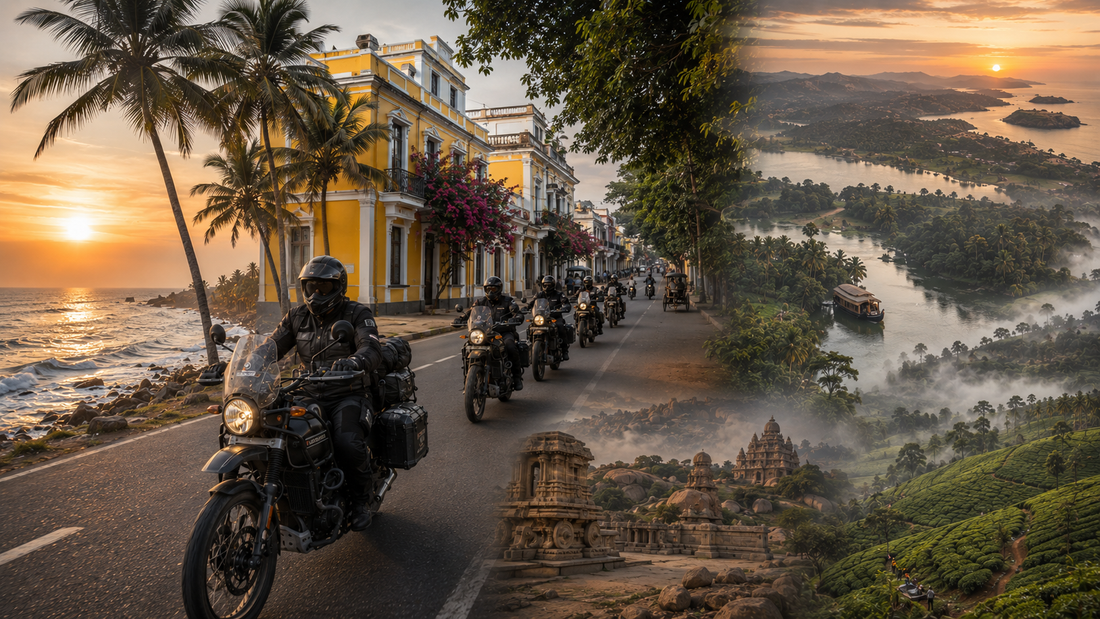 Discovering South India on Two Wheels: A Coastal Journey from Chennai to Goa