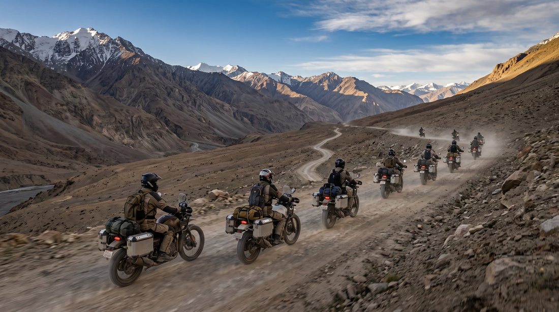 Riding to Mig La and Umling La: The Spiti Valley and Ladakh Motorcycle Tour to the World's Highest Roads