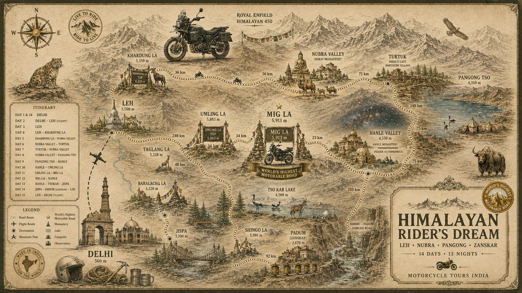 Tour Map