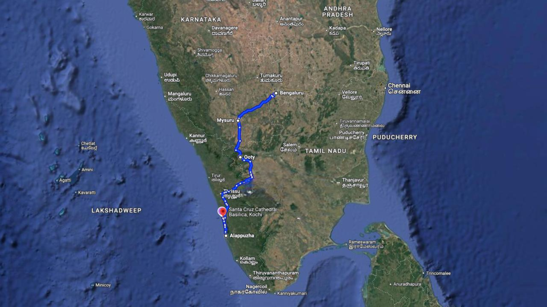 Tour Map