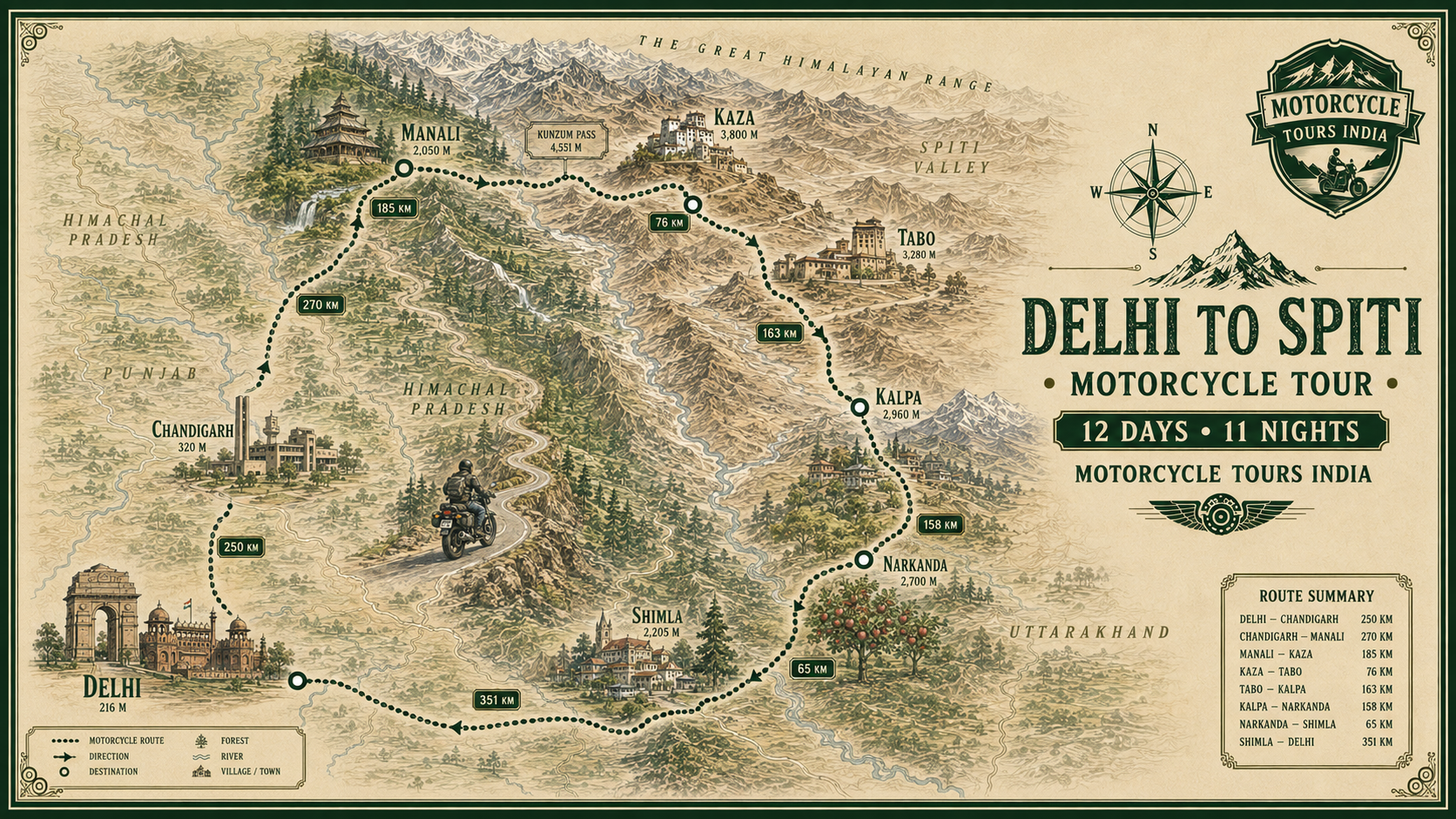 Tour Map