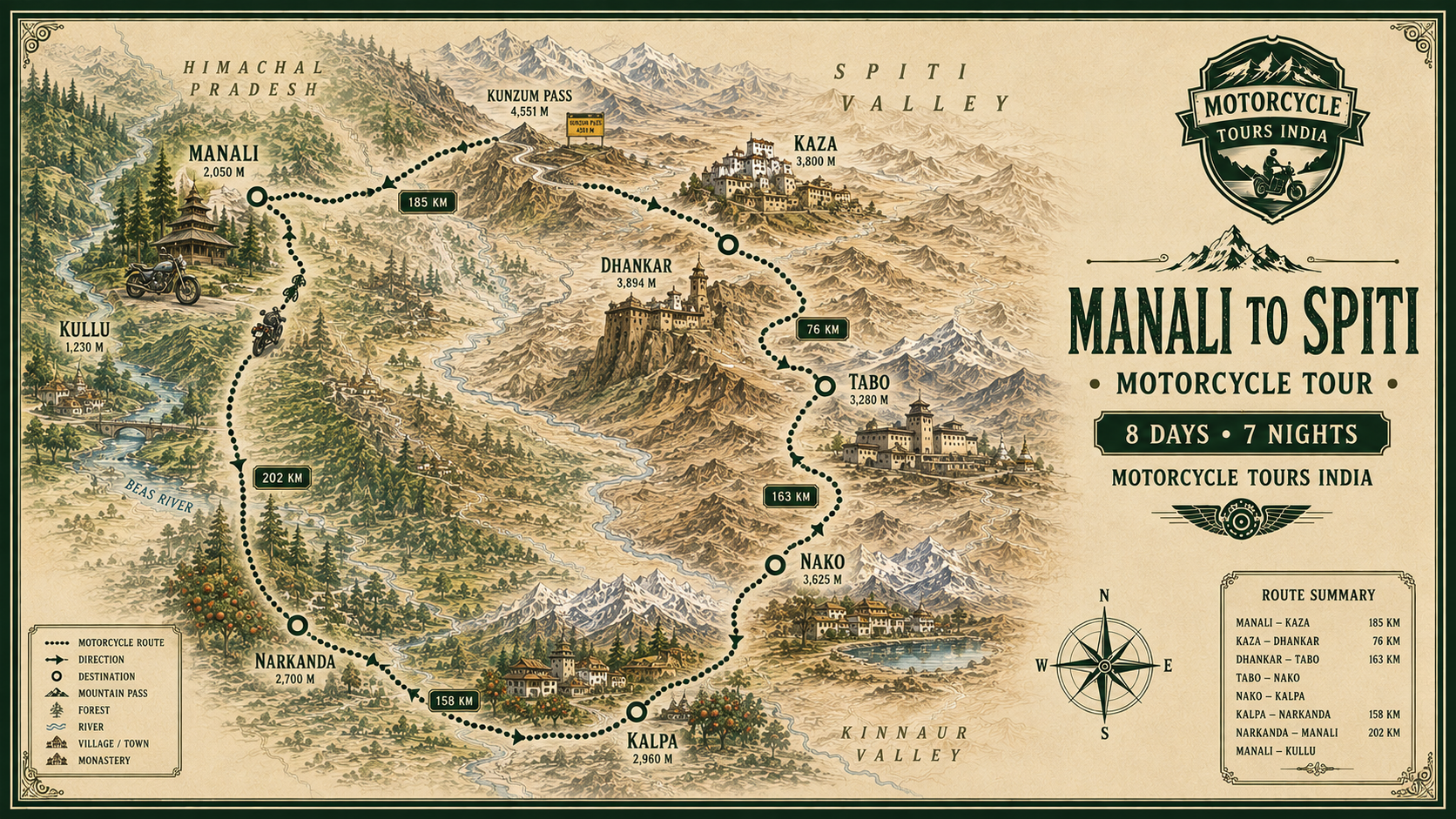 Tour Map