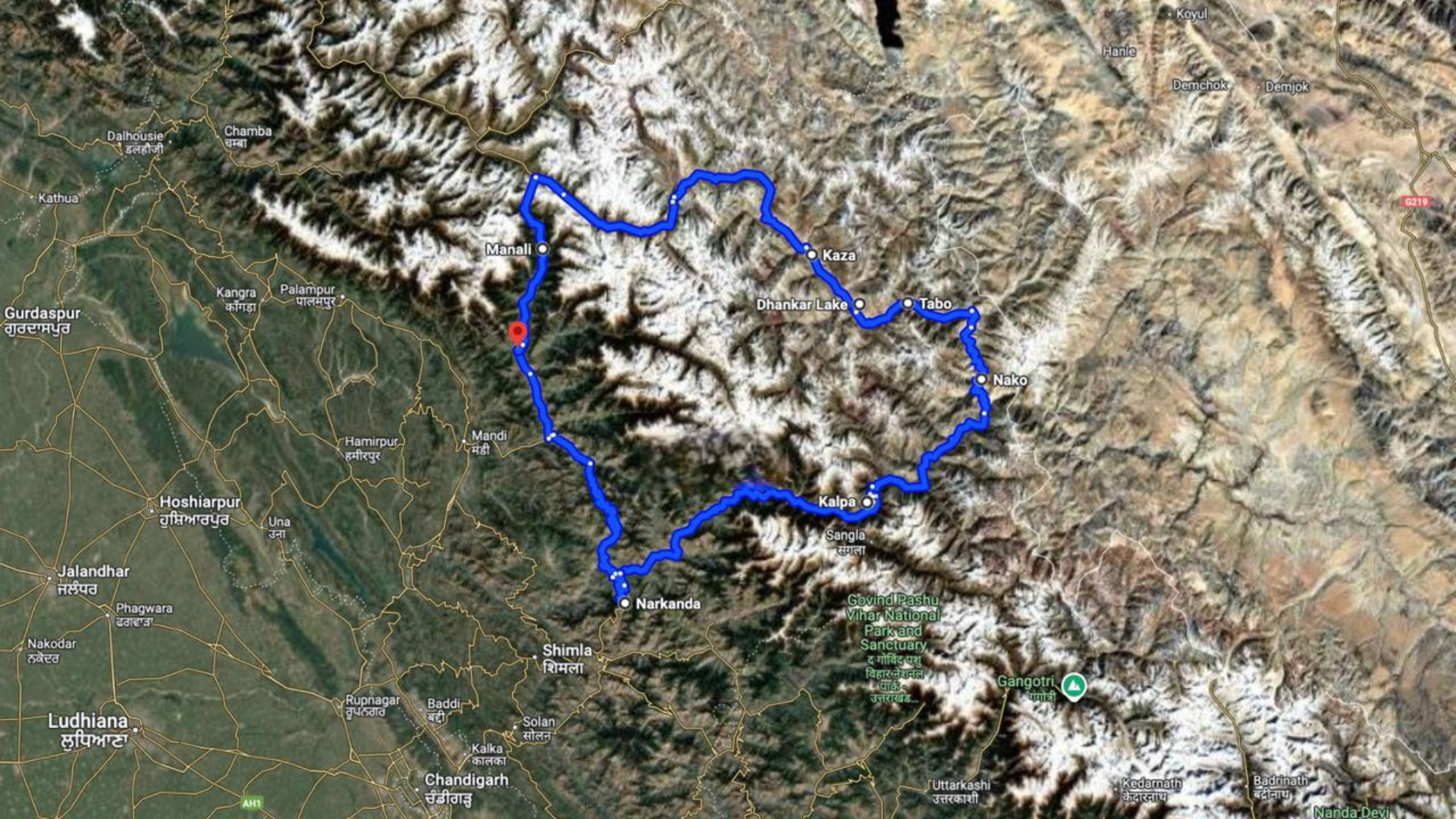 Tour Map