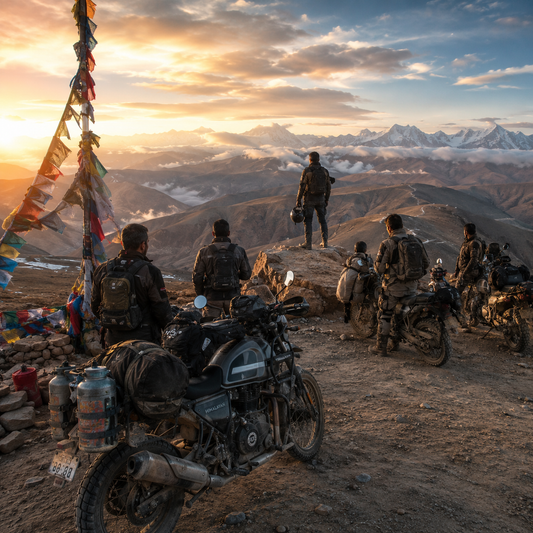 Ride to Mig La Pass (19,400 feet) The World's Highest Motorable Road