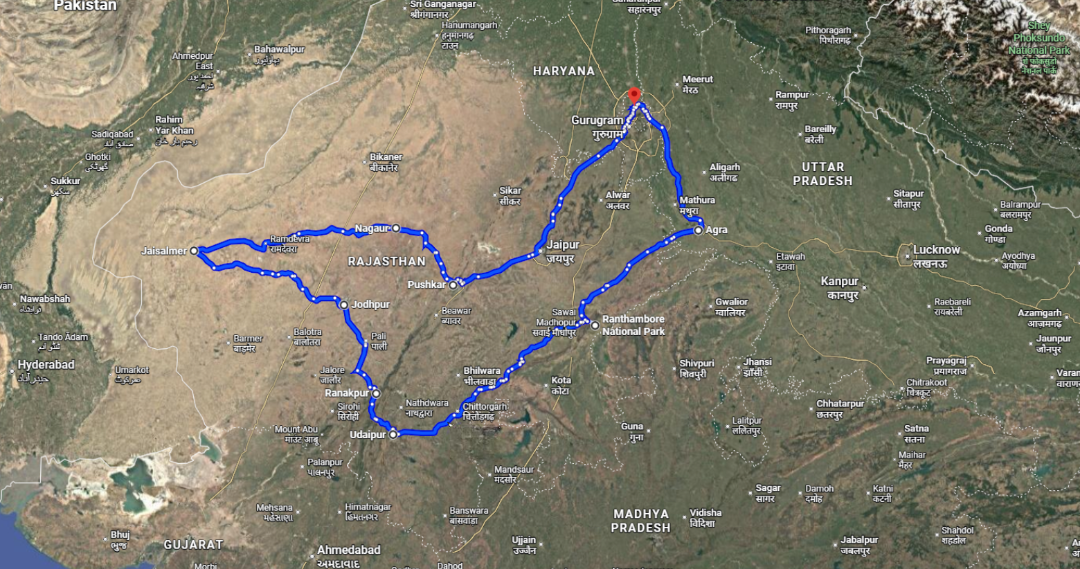 Tour Map