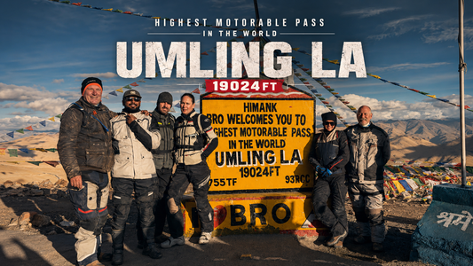 Ride to Umling LaPass (5,883 m / 19,300 ft): The World's Highest Motorable Road