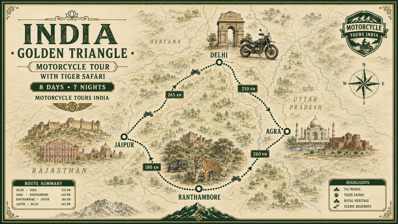 Tour Map