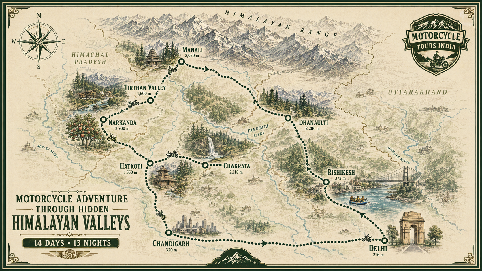 Tour Map