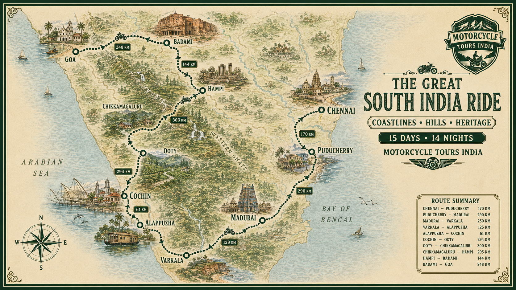 Tour Map