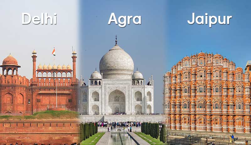 Delhi - Jaipur - Agra